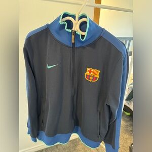 FC Barcelona training jacket size large.